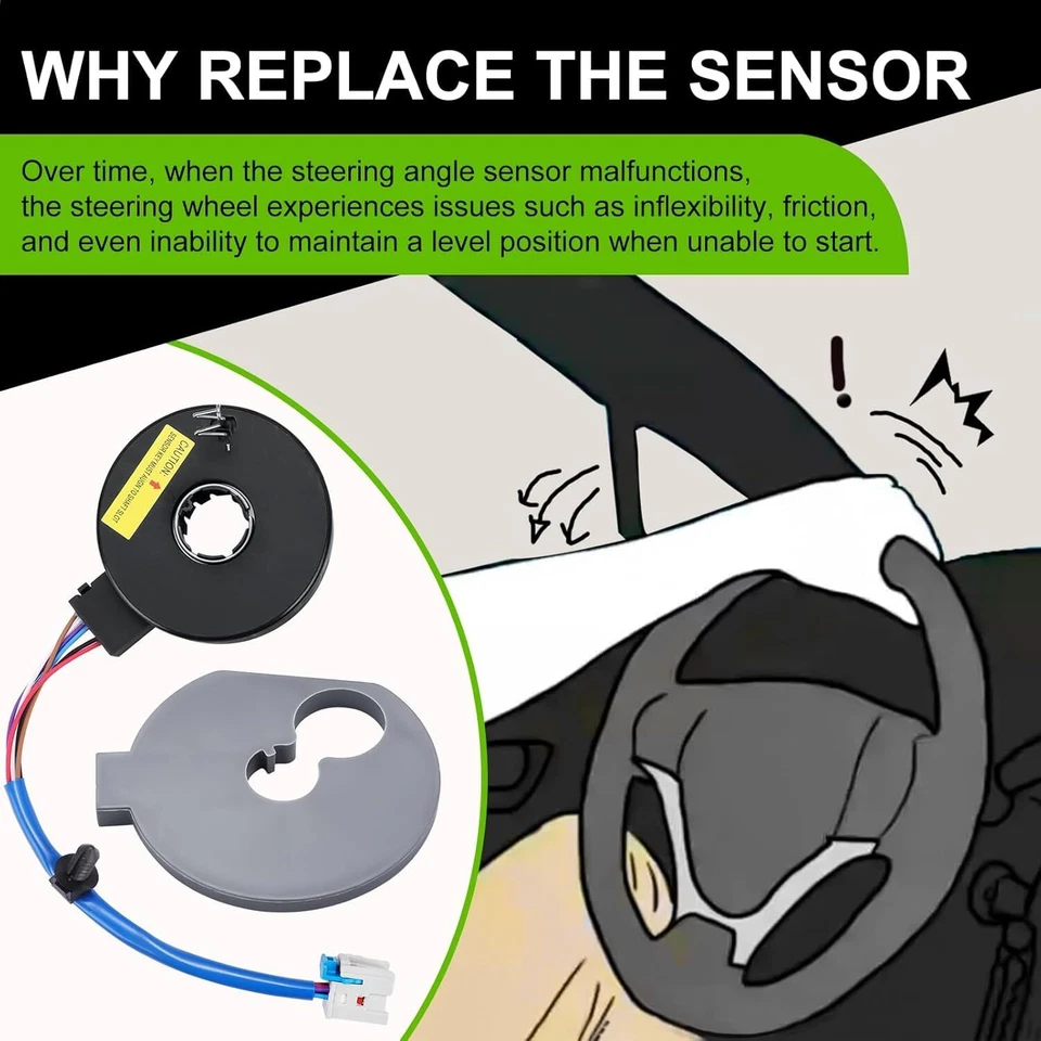 适用于庞蒂亚克 G6 2005 - 2010 雪佛兰迈锐宝 2004 - 2012 动力转向扭矩传感器 — 第 3/4 张图片