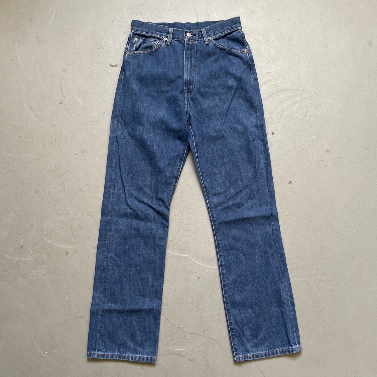 Vintage Levis 606 Redline Selvedge Blue Denim Jeans Big E LVC Size