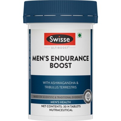 Swisse Men s Endurance Boost with Ashwagandha, Gokshura & Taurine ( 30 Tabs )