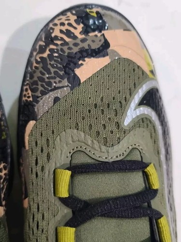 Men's Size 12.5 Nike Alpha Huarache Elite 4 Low Military Camo Baseball Cleats - Picture 7 of 9