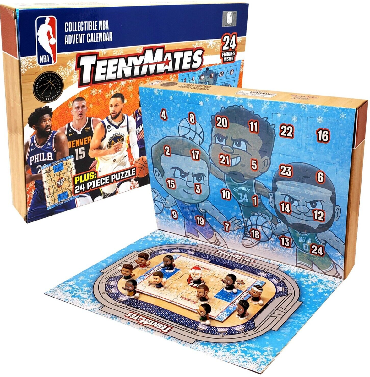 TeenyMates MLB アドベントカレンダー Amazon.com: Party Animal Teenymates MLB 2024 Series 11