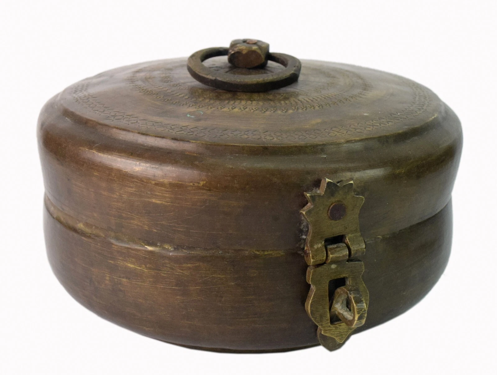 Antique Beautiful Handcrafted Floral Design Big Size Chapatti/Roti Box. G66-983