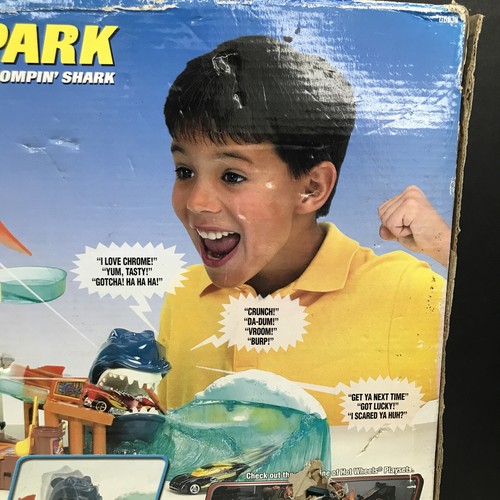 Vintage NEU Hot Wheels "Shark Park" Interaktives Spielset Achterbahn 2000 Mattel - Bild 6 von 8