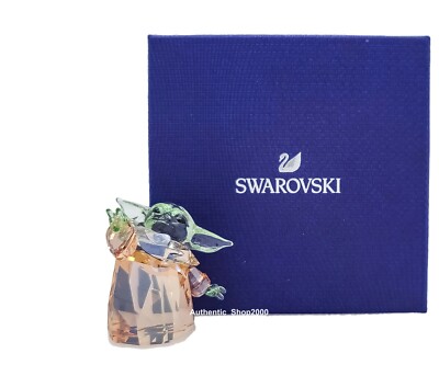 100% SWAROVSKI Crystals Disney Star Wars Mandalorian Baby Yoda The