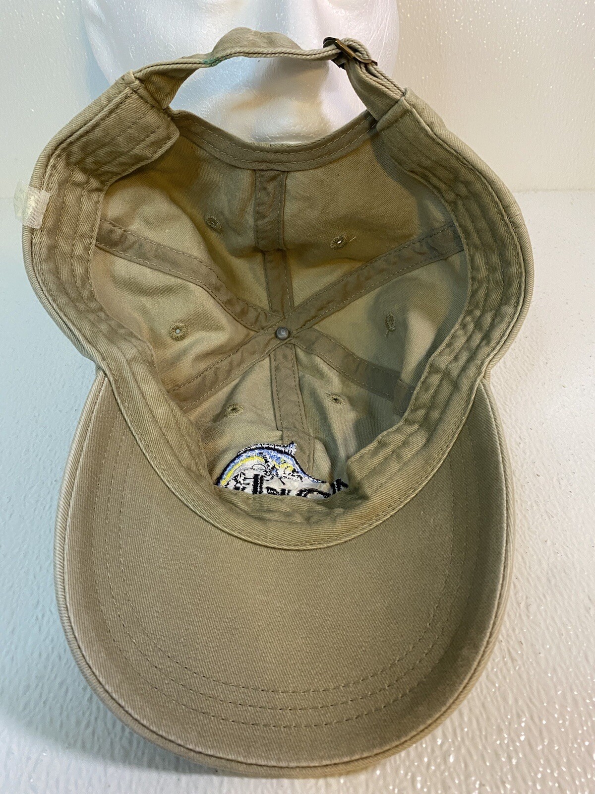 Adjustable Marlin Baseball Hat Tan - image 6