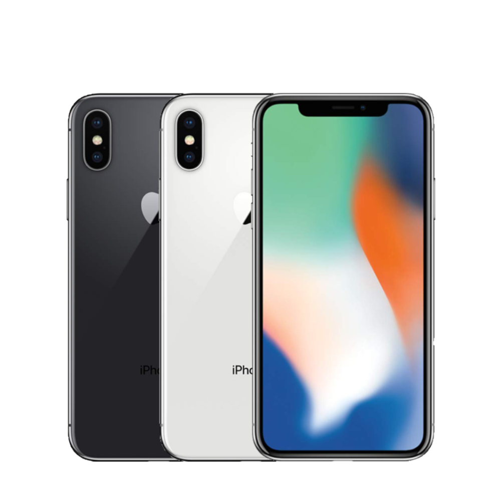 Apple iPhone X Unlocked - Space Gray/Silver, 64GB/256GB Fair