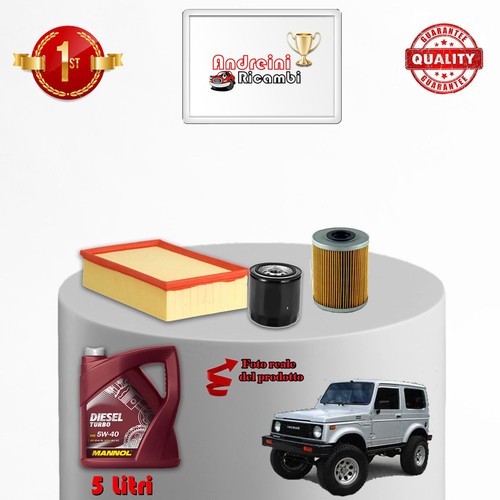 KIT TAGLIANDO FILTRI E OLIO SUZUKI SAMURAI 1.3 47KW 64CV 1995 - 11