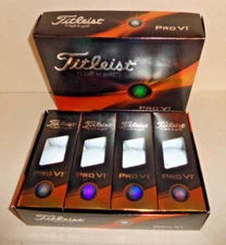 Titleist Pro V1 Golf Balls (One Dozen) White Brand New In Box (PROVIA LOGO)