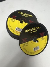 DAVIDSON 5-PC. 3" Metal Cutting Cut Off Discs Wheels 3 x 1/32 x 3/8 