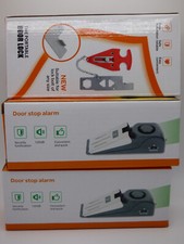 Generic Door Stop Alarms 2 Portable Door Lock - Batteries Not Included