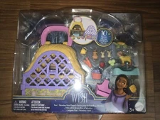 DISNEY WISH Star & Valentino Mini Playset 10 pieces Action Figures Toy New