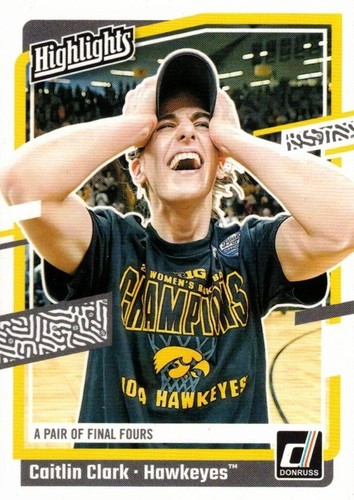 2024 Panini Caitlin Clark Collection HIGHLIGHTS U Pick FREE Combined Ship - Foto 8 di 14