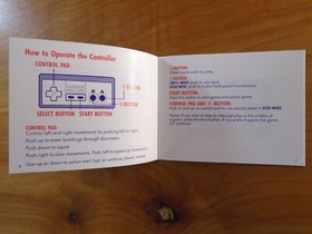 Dr Jekyll and Mr Hyde Nintendo NES Manual Only ~ Instruction Booklet