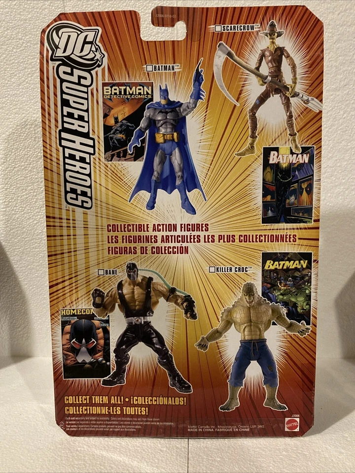Mattel DC Super Heroes / Classics Batman Villain Bane 2006 6 polegadas. Boneco de ação - Imagem 3 de 4