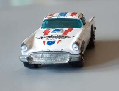 VINTAGE 1977 MATTEL HOT WHEELS '57 T-BIRD, Ford Thunderbird, Hong