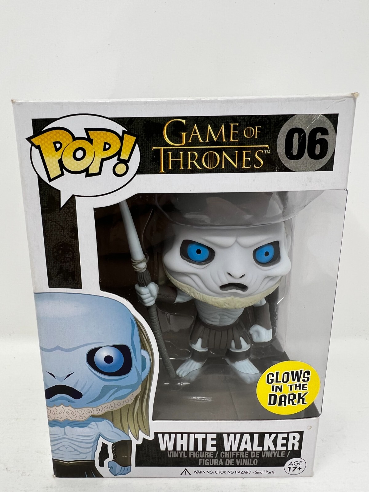 Funko Pop! Game Of Thrones White Walker #06 Glows In The Dark - Vaulted &Amp; Rare