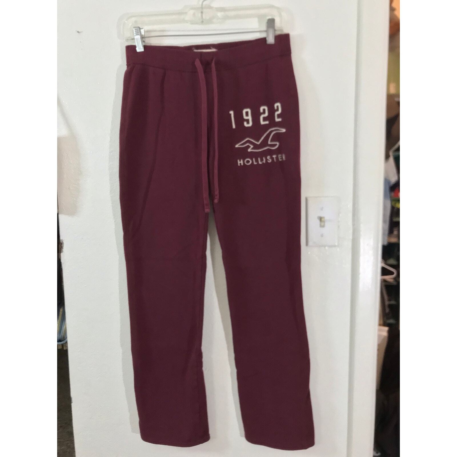 Hollister y2k vintage red lounge sweatpants