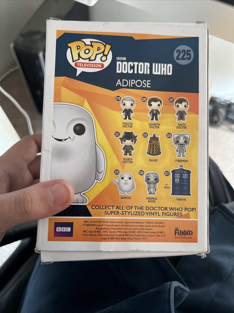 Funko Pop! Television Doctor Who #225 Adipose Vinyl Figure Damaged