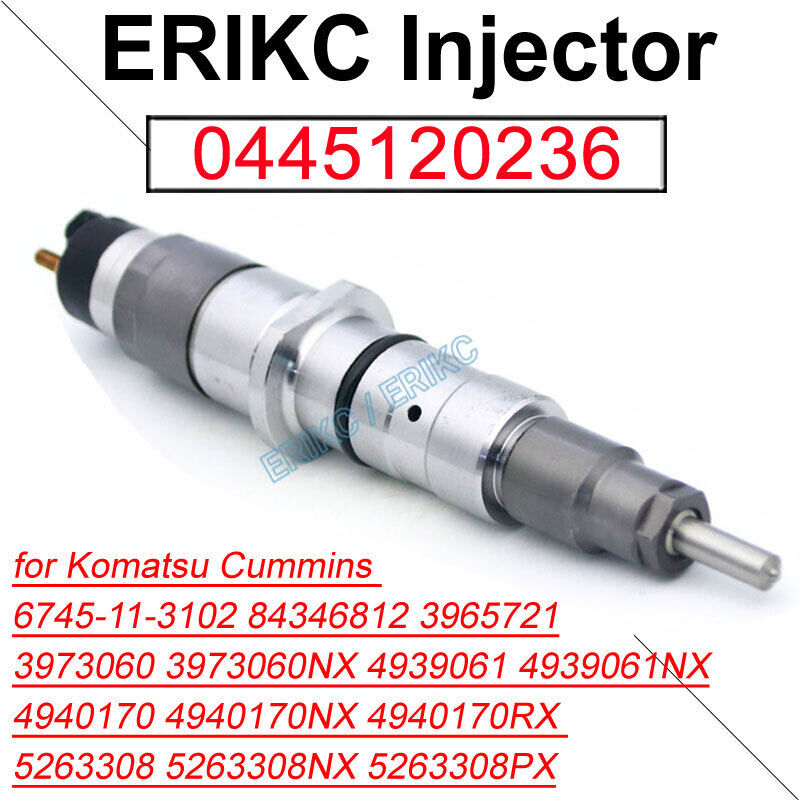 0445120236 5263308 Diesel Injection 6745-11-3102 For Komatsu 0445120236 5263308 Diesel Injection 6745-11-3102 For Komatsu