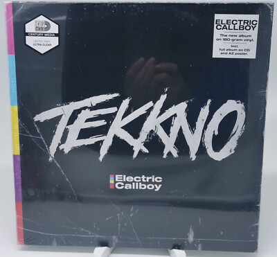 Electric Callboy Tekkno Limitiert auf 1000 Clear Vinyl + CD + Poster) LP Neu