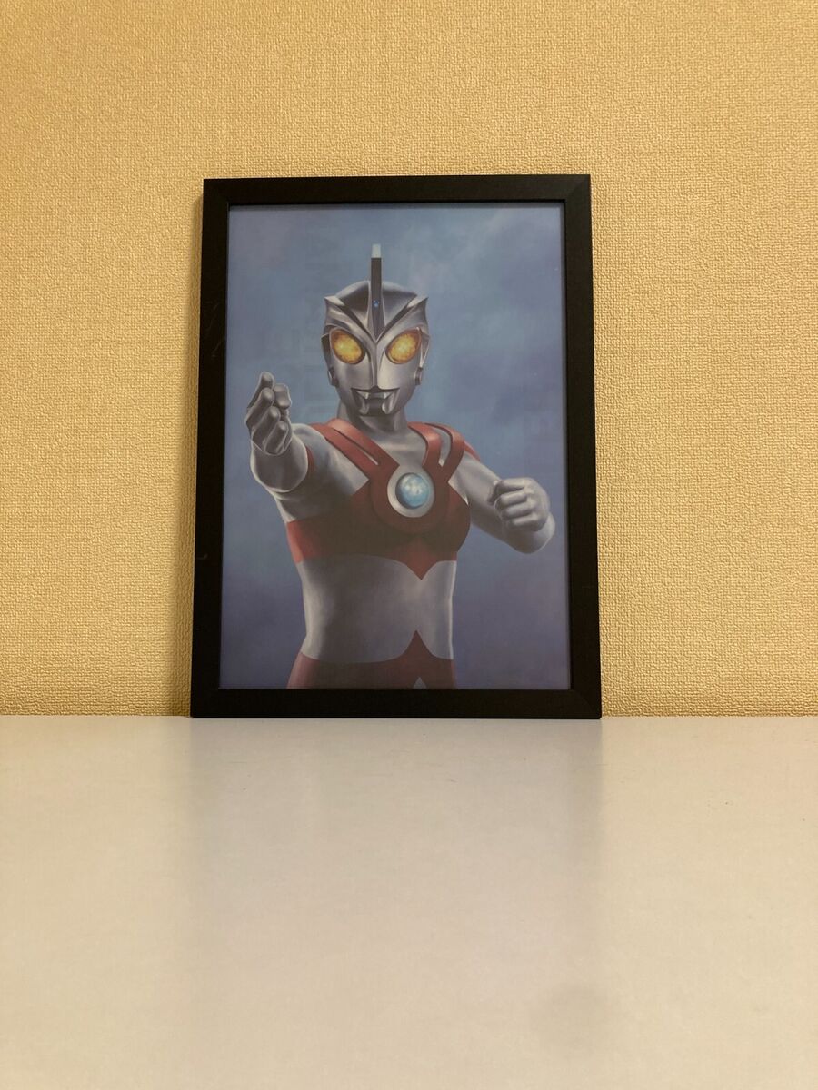 PORTRAIT of ULTRAMAN ACE framed clearfile poster Yuji Kaida