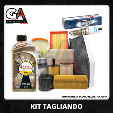Kit tagliando Citroen C1 Peugeot 107 Toyota Aygo 1.0 Kit Filtri 3 Candele Bosch
