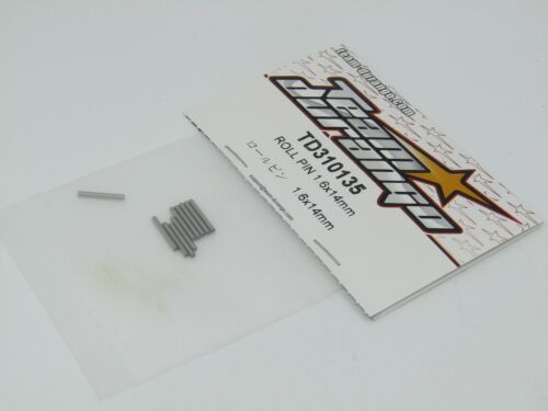 Team Durango - Roll Pin 1.6x14mm (10pcs) - TD310135 - Picture 2 of 3