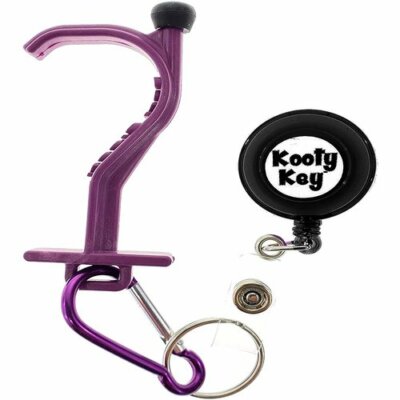 Purple Kooty Key Anti-Germ Utility Tool