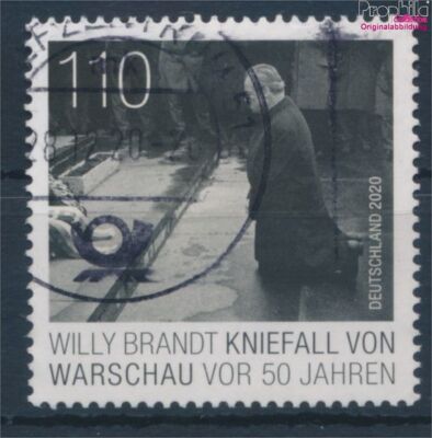 Briefmarke BRD 2020 Willy Brandt – Kniefall Von Warschau, Postfrisch ** MNH, Katalog-Nr. 3579