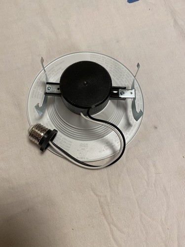 Downlight da incasso 3 led Utilitech 5" o 6" cerchio 650 lumen 10,5 watt bianco morbido - Foto 3 di 4