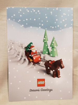 LEGO Employee Christmas Greeting Card 2018 HARD TO FIND