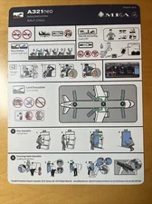 MEA A 321neo  Safety Card