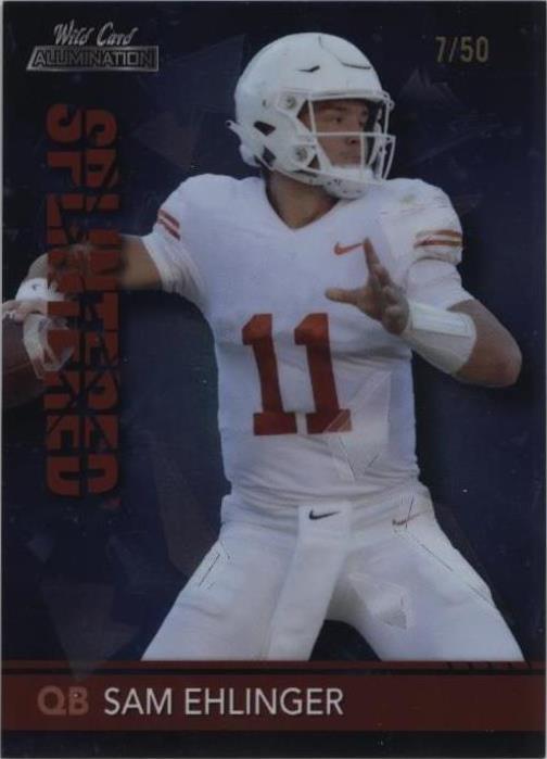 2021 Wild Card Alumination Sam Ehlinger #SP-25 - 1 of 2