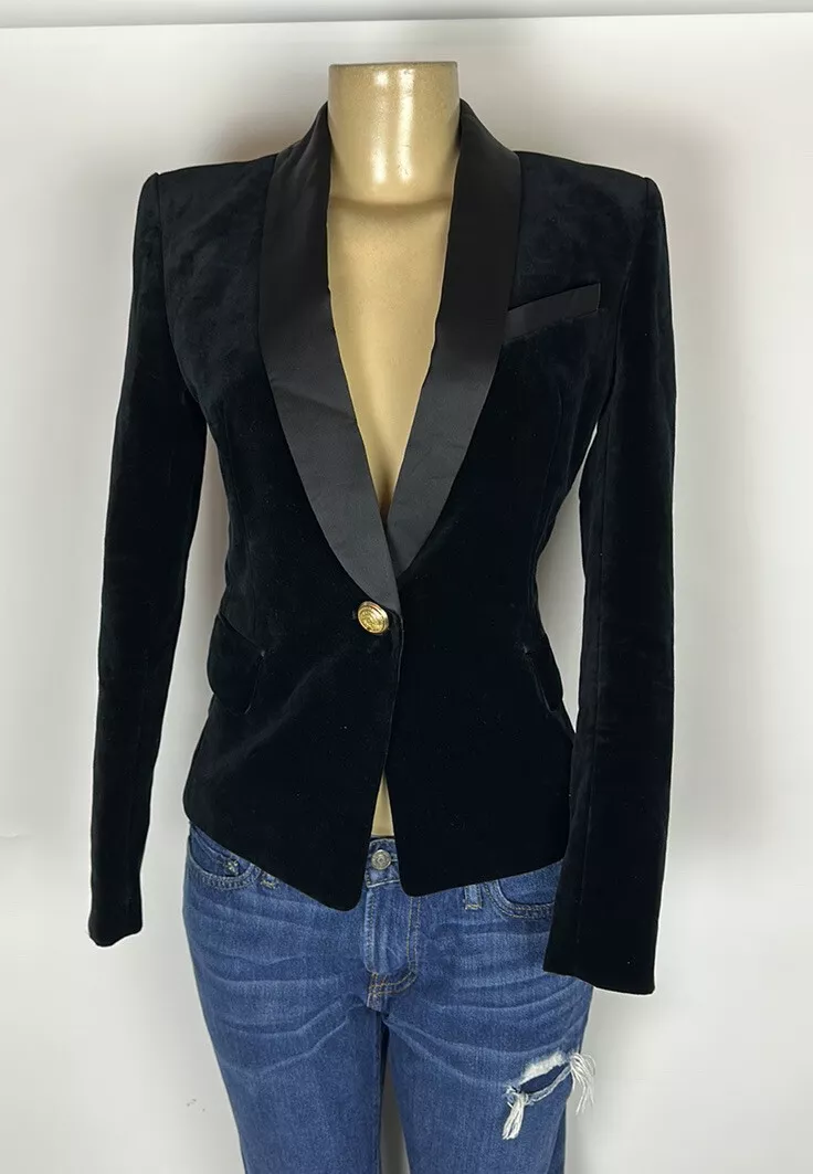 Balmain velvet shop blazer