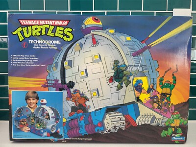 TMNT Technodrome (Sealed) 1990 Playmates Teenage Mutant Ninja
