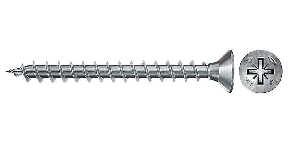 3.5 x 35mm Powerfast Fpf II Czf Svasate Pozidriv Viti Legno 200 Pacco 670090