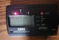 Korg Chromatic Tuner CA-30 Tested/Working