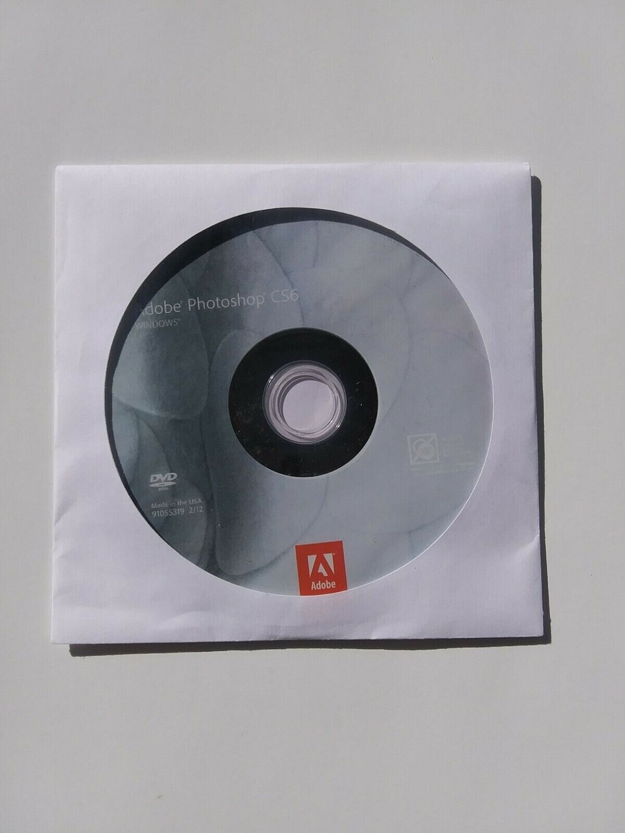 Adobe Photoshop CS6 for Windows - Disc and Serial Number | eBay Adobe Photoshop CS6 for Windows - Disc and Serial Number | eBay