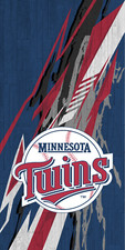 Minnesota Twins Cornhole Board Wrap Set of 2