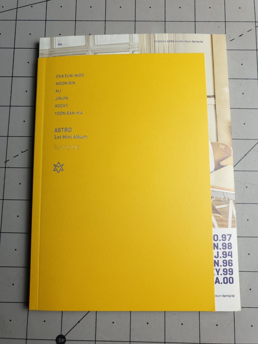 Spring Up 1st Mini Album Astro 2016 KPOP CD & Photobook | eBay