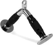 Yes4All Cable Machine Attachment, Tricep Straight Bar, V Bar, LAT Pulldown At...