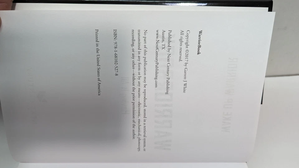 WARRIORBOOK How to Master the Art and Science of Having it All Garrett J. White - Image 4 of 4