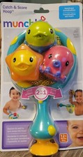 Munchkin Catch Score Hoop Basketball Bath Toy,Hand-Eye Coordination 2in1 New Box