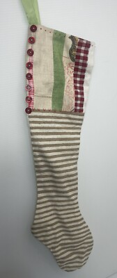 Unique Handmade Hannah Lamb Originals Christmas Stocking 22 