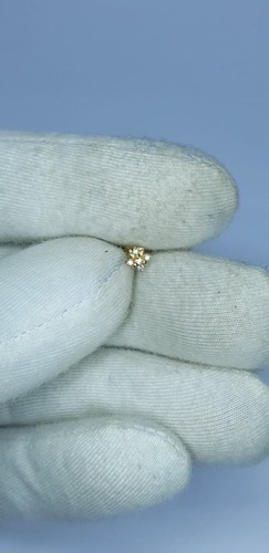 Diamant Blume Ohrstecker 14k Solid Gold Körper Piercing Schmuck Nase Geschenk - Bild 8 von 24