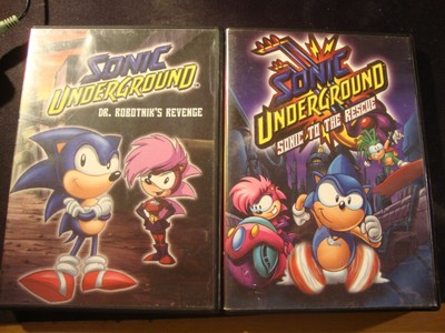 Sonic Underground Sonic To The Rescue Dvd 08 Ebay