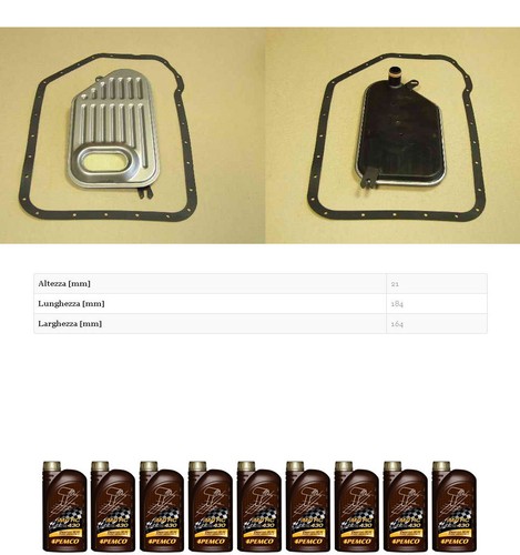 KIT FILTRO CAMBIO AUTOMATICO + OLIO AUDI A8 4.2 V8 175KW DAL 1999 -> 2002 /1014 - Imagen 3 de 3