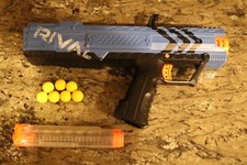 Nerf Rival Blue Apollo XV-700 Blaster With 7 High-Impact Rounds (Tested)