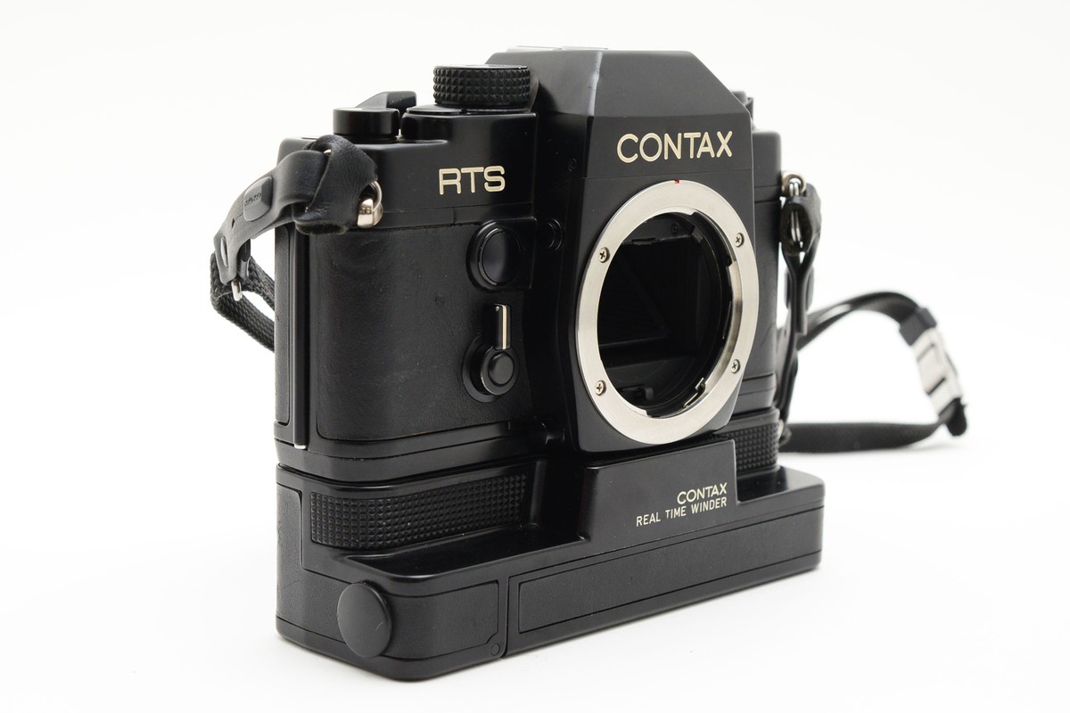 Contax RTS [Near MINT w/Winder] Meter Works! 35mm SLR Film