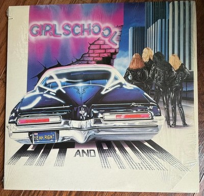 Girlschool - Hit and Run 1981 Canada Promo Pressing Still in Shrink EX-/VG+